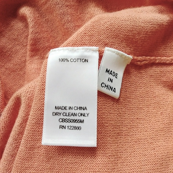 SALE! NWT Chris Benz Melon Colorblock Cardigan - Picture 8 of 8